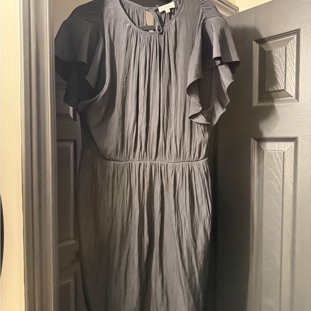 Wilfred black Midi Dress